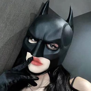  Batman latex mask headgear Bruce Wayne role-playing headgear Halloween mask