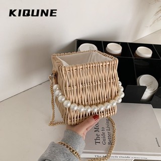 KIQUNE  กระเป๋าผู้หญิงสะพายข้าง กระเป๋าสะพาย ข้าง 2023 NEW   High quality พิเศษ Comfortable fashion L91TS8I 37Z230910