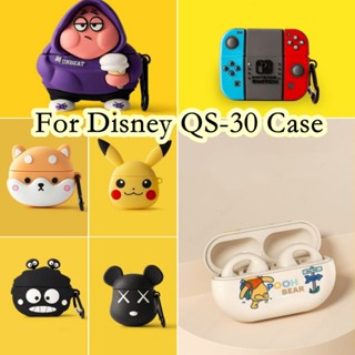 【Ĕĕ】เคสหูฟัง แบบนิ่ม ลายการ์ตูนดิสนีย์ สําหรับ QS-30 QS-30