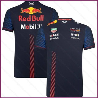 Yp2 เสื้อยืดแขนสั้น ลาย Oracle Red Bull Racing Team พลัสไซซ์ PY2 2023