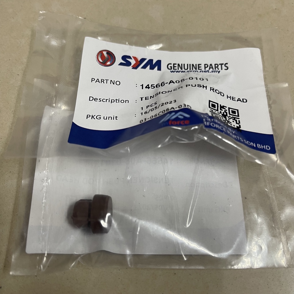 SYM BONUS110 BONUS 110 EX5 DREAM WAVE 110 TENSIONER PUSH ROD ยาง SYM