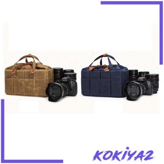 [Kokiya2] กระเป๋ากล้อง DSLR แบบหูรูด กันน้ํา ทนทาน สําหรับใส่เลนส์กล้อง