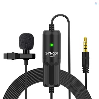 [T&amp;L] Synco Lav-S8 ไมโครโฟน ลดเสียงรบกวนรอบทิศทาง 8 ม. 26.2 ฟุต สําหรับกล้อง DSLR สมาร์ทโฟน พีซี วิดีโอ