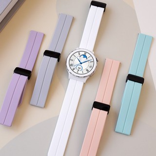 สายนาฬิกาข้อมือซิลิโคนแม่เหล็ก แบบเปลี่ยน สําหรับ Xiaomi Mi Watch Global Version Smart Watch Strap Xiaomi Watch S1 S1 Pro