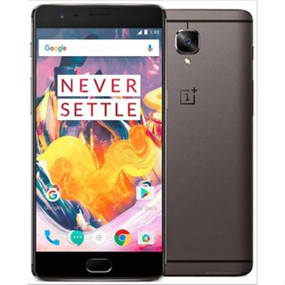 แรม OnePlus 3T A3010 64GB สีเทา 5.5 นิ้ว 6GB ซิมคู่ GSM ปลดล็อกสากล ไม่มีประกัน