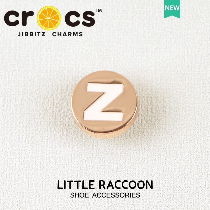 JIBBITZ Crocs charms ตัวติดรองเท้า ตัวอักษรA-Z ตัวติดรองเท้า Crocs