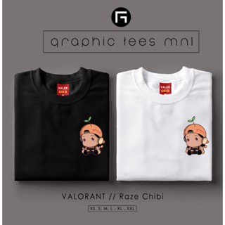 Graphic Tees MNL Valorant Raze Plant Chibi Customized Shirt Unisex T-shirt for Women and Men_01
