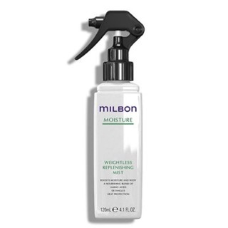 การป้องกันความร้อน Milbon Weightless Replenishing Hair Mist