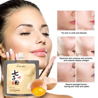 Zencolor Sammi Egg Essence Mask Original Peel Off Mask 100g ไวท์เทนนิ่งมาส์กหน้าแซมมี่ไข่มาส์กสําหรับ Face Egg Essence Mask ของแท้