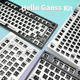 Hello GANSS HS75T HS98T HS87T ชุดคีย์บอร์ดไร้สาย 75% RGB รองรับ 3 Pin 5 Pin DIY