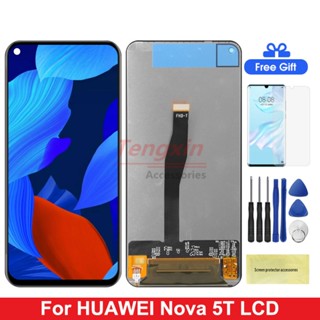 หน้าจอสัมผัส Lcd 6.26 นิ้ว Nova 5T สําหรับ Huawei Nova5T Nova5T AL-L21 L61A L61D L71A