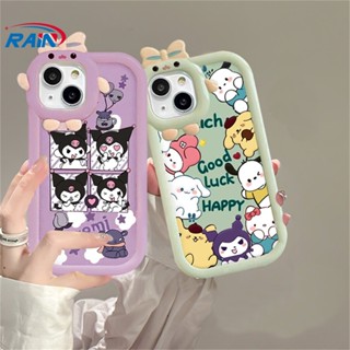 เคสโทรศัพท์ซิลิโคน แบบนิ่ม ลายการ์ตูน Sanrio Kuromi สําหรับ OPPO A17 A57 2022 A15 A16 A16K A54 A53 A12 A5S A7 A3S A11k A31 A52 A92 A94 A93 A37 F9 A1K Reno 5 A76 A96 A36