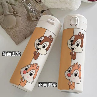 [พร้อมส่ง] Chip n Dale กระติกน้ําร้อน สเตนเลส 304 ขนาดเล็ก แบบพกพา ความจุขนาดใหญ่