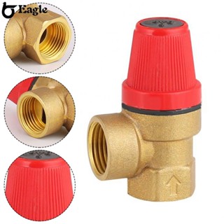 ⭐2023 ⭐Diaphragm Brass Safety Valve 1/2 Inch Pressure level 3 bar to 7 bar Drain Valve