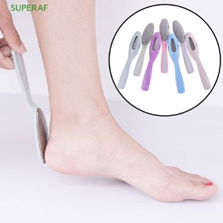 Superaf ตะไบขัดส้นเท้า แบบสองด้าน สําหรับดูแลผิวที่ตายแล้ว