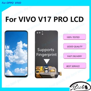 หน้าจอสัมผัส Lcd ดิจิไทเซอร์ 6.44 นิ้ว แบบเปลี่ยน สําหรับ vivo v17 Pro vivo v17 Pro