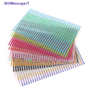 [WillBesugarT] สติกเกอร์คริสตัลเพชรเทียม 750 ชิ้น [ใหม่]