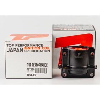 TOP คอยล์จุดระเบิด TOYOTA 3S / ST171 - TPCT-032 -  JAPAN -  คอยล์ไฟ คอยล์จานจ่าย โตโยต้า