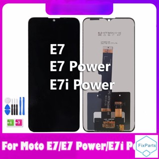 หน้าจอแสดงผลสัมผัสดิจิทัล LCD E7I สําหรับ Motorola Moto E7 Power XT2097 LCD 7 E7I Moto E7 XT2052 XT2052-1