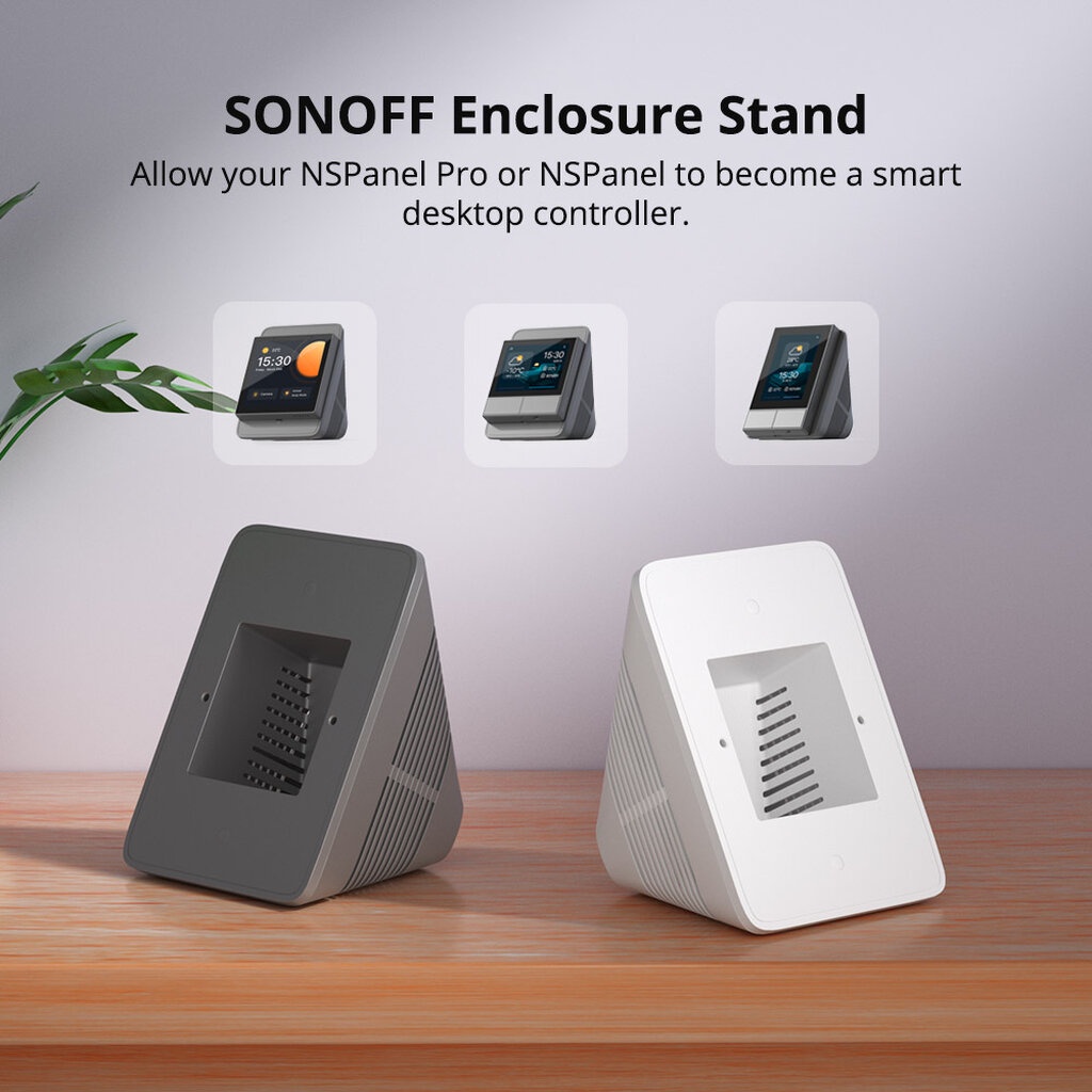 Sonoff แท่นวาง ขาตั้งโต๊ะสำหรับหน้าจอ NSPanel, NSPanel Pro หรือหน้าจออื่นๆ-Enclosure Stand
