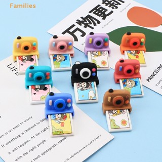 Families&gt; โมเดลโพลารอยด์เรซิ่น ขนาดเล็ก สําหรับตกแต่งบ้านตุ๊กตา DIY