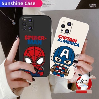 เคส สําหรับ OPPO A17 A17K A57 A77s A95 A96 A76 A78 A55 A16 A15 A95 A93 A74 A54 A3s A5s A53 A33 A32 A31 A9 A7 A5 A15s Reno 8Z 7Z 6Z 8T A94 A93 A92 A77 A72 A52 F11 ผ้าคลุมสไปเดอร์แมน