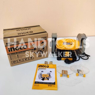 BG61502 INGCO มอเตอร์หินไฟ 6 นิ้ว 150W รุ่นงานหนักพร้อมการ์ดบังสะเก็ดอย่างดี รุ่นงานหนัก ทน รับประกัน 1 ปี