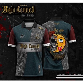 Sy3 Halakiri Jersey High Council Hc The Finale เสื้อยืดโปโล แขนสั้น ลําลอง สําหรับผู้ชาย ผู้หญิง เหมาะกับการเล่นกีฬา YS3