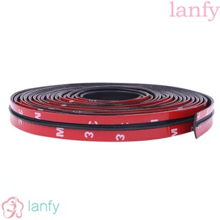 Lanfy สติ๊กเกอร์ยางซีลกันความร้อนสําหรับติดขอบหน้าต่างรถยนต์ 14/19 มม.