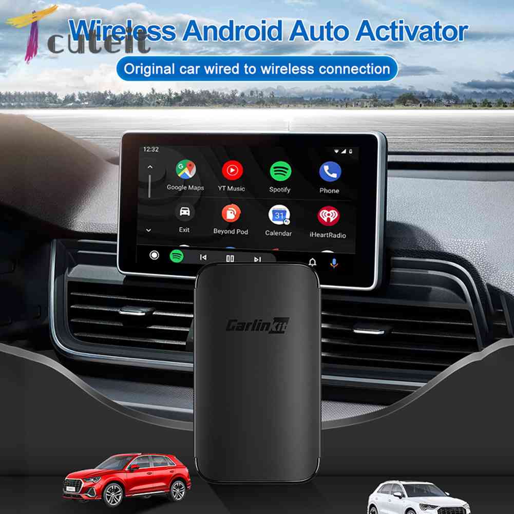 Carlinkit Android Auto Box Plug and Play Android กล่องระบบอัตโนมัติ อุปกรณ์เสริมในรถยนต์