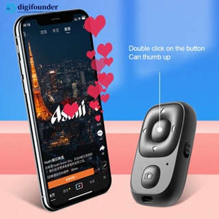 Digifounder รีโมตกดชัตเตอร์ไร้สายบลูทูธ ตั้งเวลาได้ J8K2