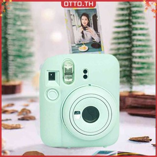 ✾ออตโต้✤【คุณภาพสูง】เคสซิลิโคนนิ่ม ป้องกันรอยขีดข่วน สําหรับ Instax Mini 12