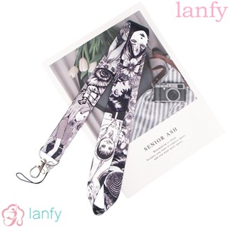 Lanfy อุปกรณ์เสริมกล้องสายคล้องคอพวงกุญแจสายคล้องคอพวงกุญแจสายคล้องโทรศัพท์มือถือ Junji Ito