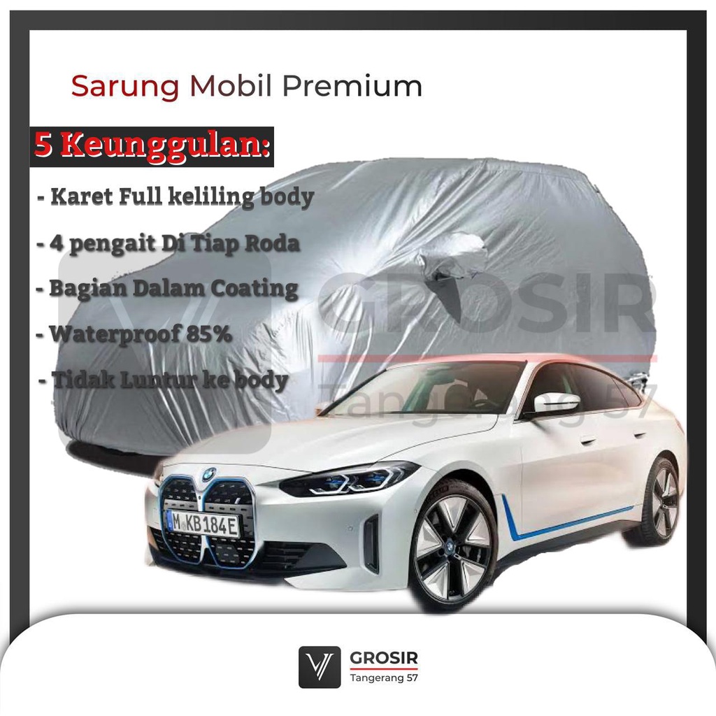 BODY COVER BMW i4 EV M50 2023 ผ้าคลุมรถระดับพรีเมียม