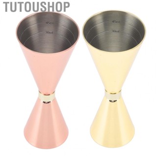 Tutoushop Jigger  Flexible 30mm To 60mm Simple Operation Bartending Jigger Cup  for Bar