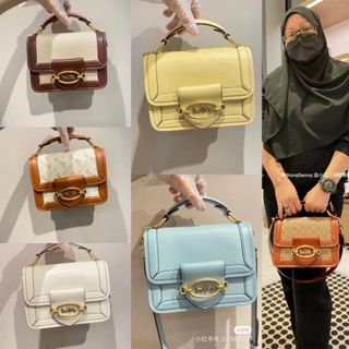 Hero Shoulder Bag c8452 c8450 c8449 c8451 กระเป๋าถือ พลิก COAC H กระเป๋าสะพายไหล่หญิง คลาสสิคพิมพ์ลาย