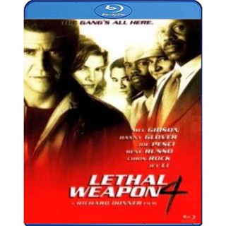 แผ่น Bluray หนังใหม่ Lethal Weapon 4 (1998) ริกก์ส คนมหากาฬ 4 (เสียง Eng /ไทย | ซับ Eng/ไทย) หนัง บลูเรย์