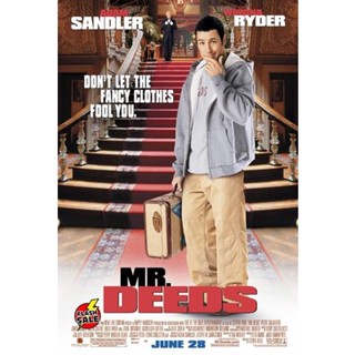 DVD ดีวีดี Mr. Deeds (2002) นายดี๊ดส์ เศรษฐีใหม่หัวใจนอกนา (เสียง ไทย /อังกฤษ | ซับ ไทย/อังกฤษ) DVD ดีวีดี