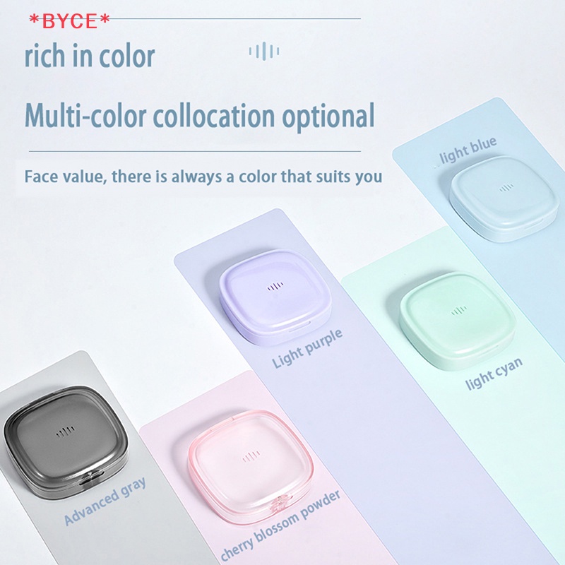 Byce> ใหม่ กล่องเก็บฟันปลอม แบบมองไม่เห็น สําหรับจัดฟัน 1 ชิ้น