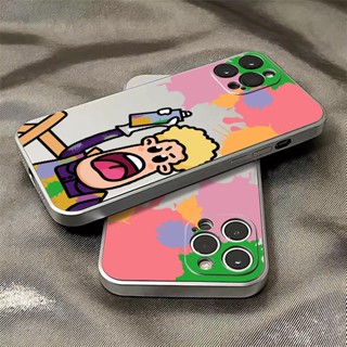 เคสโทรศัพท์มือถือซิลิโคน TPU แบบนิ่ม กันกระแทก สําหรับ IPhone 14 11 13 12 Pro Max XS XR X 8 + 7 6S Plus Mini