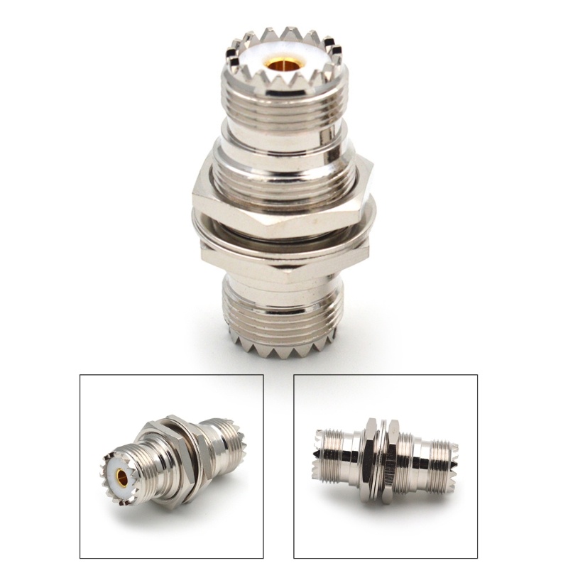 Btsg 1PC UHF-KKY หญิง UHF SL16KKY M หญิง RF อะแดปเตอร์โคแอกเชียลขั้วต่อทองแดง