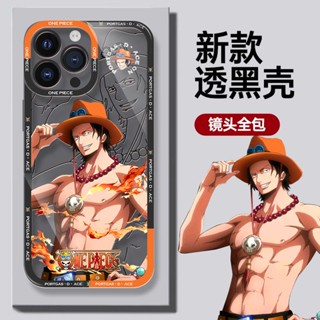 เคสโทรศัพท์มือถือ ลายการ์ตูนลูฟี่ One Piece สําหรับ iPhone 14 13 12 11Promax 7 Ace XR 8 1SOB