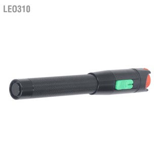  Leo310 Visual Fault Locator 30MW 630nm ถึง 670nm 2.5 มม. อินเทอร์เฟซอลูมิเนียมอัลลอยด์ปากกาประเภทเครื่องทดสอบสายเคเบิลไฟเบอร์ออปติก