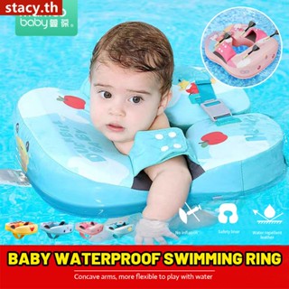 【ในการจัดส่ง】 Mambobaby Baby Float Lying Swimming Ring Non-Inflatable Buoy Waist Swim Rings Paddling Pool Floats Accessories Toys Swim Trainer