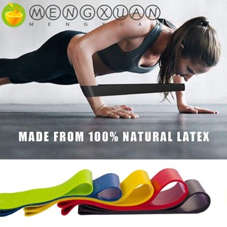 MENGXUAN 5 Level Rubber Fitness Band Gym Strength Rubber Pull Rope Resistance Bands Workout Equipment Pilates Sport Sports Equipment Elastic Resistance Bands Bodybuilding Fitness Yoga Bands/Multicolor