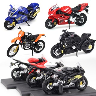 โมเดลรถมอเตอร์ไซค์ สเกล 1:18 Yamaha R6 ของเล่นสําหรับเด็ก