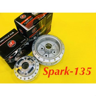 ดุมหน้า+ดุมหลัง เดิม Spark-135 สีบรอนซ์ : SR