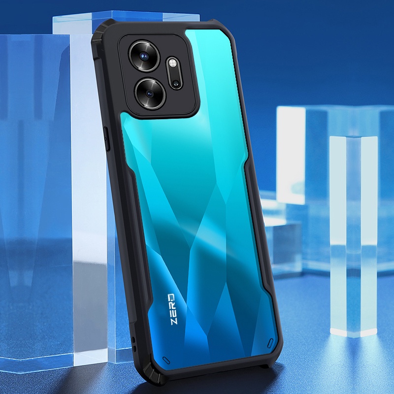 สําหรับ Infinix Zero 20 อะคริลิคใสถุงลมนิรภัยเคสโทรศัพท์ Hybrid Silicon กันชนกันกระแทก