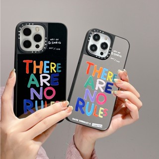 【ตัวอักษรภาษาอังกฤษ】Casetify เคสโทรศัพท์มือถือ แบบแม่เหล็ก คุณภาพสูง สําหรับ iPhone 14 Pro max 13 13 Pro max 14 14Pro 12 12Pro 12 Pro max 13Pro