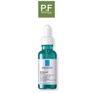 La roche-posay Effaclar Serum 30 ml. เซรั่มบำรุงผิวหน้า 30 ml. | ลดสิวอุดตัน สิวซ้ำซาก เหมาะกับผิวเป็นสิวและผิวบอบบาง